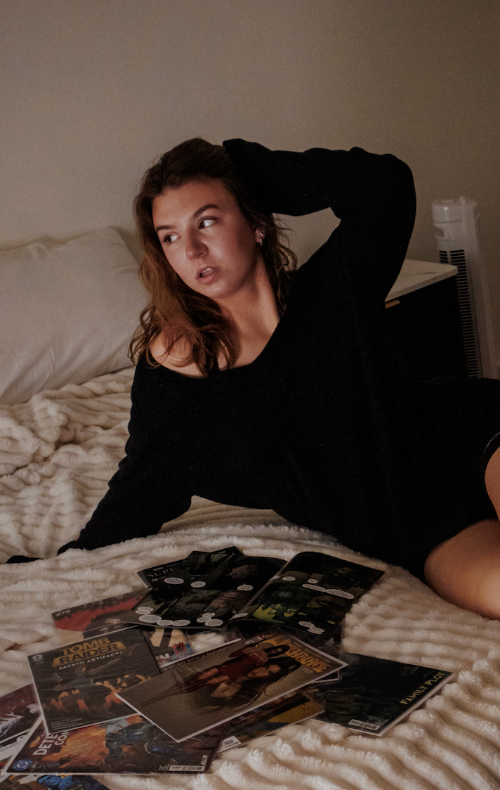 Fashion modeling photo
