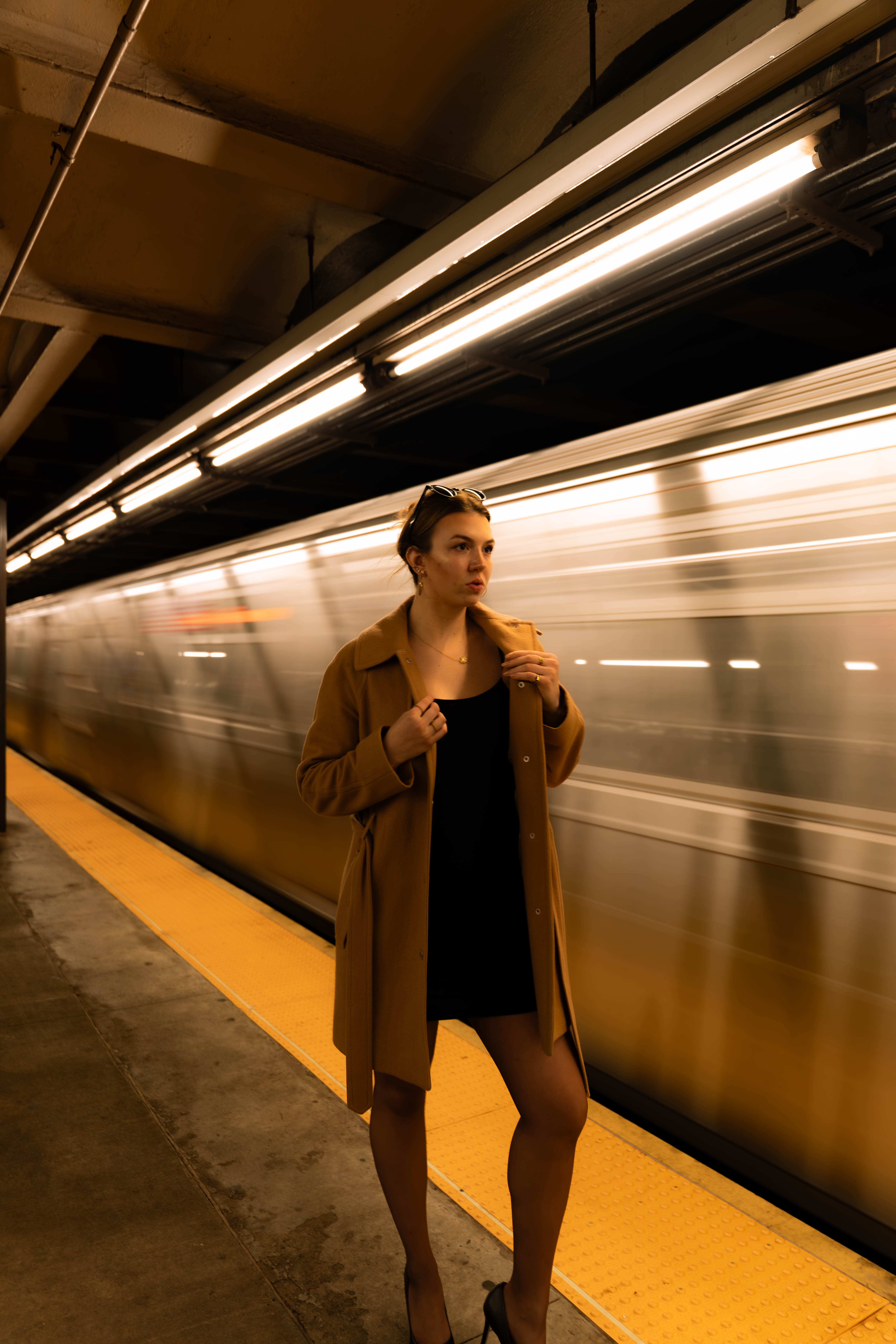 Editorial modeling photo